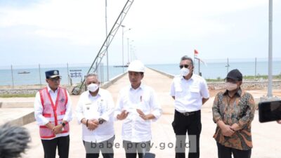 Presiden Jokowi: Progres Pembangunan Tanjung Ular Sudah 99 Persen