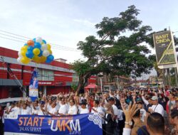 Wali Kota Molen Hadiri UMKM Expo Dan Jalan Sehat Oleh DJPB Bangka Belitung