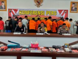 Operasi Antik 2023 Polres Bangka Amankan 13 Tersangka
