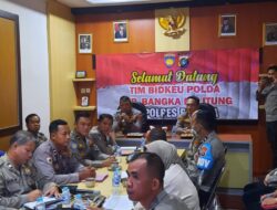 Polda Kepulauan Bangka Belitung Supervisi Fungsi Keuangan di Polres Bangka
