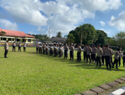 Satuan Samapta Mengadakan Latihan Rutin Dalmas