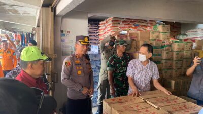 Kapolres Bangka dan Forkopimda Kabupaten Bangka Menggelar Operasi Pasar