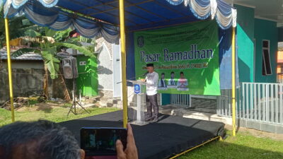 Bupati Bangka Meresmikan Bazar Ramadhan 1444 H