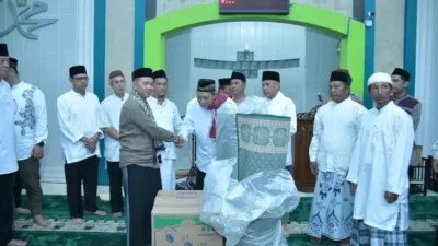 masjid Ar Rahmah Kace Timur Tujuan Safari Perdana Bupati