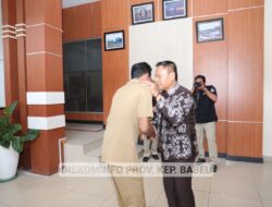 Pj Gubernur Suganda Kunjungi DPRD Kep Babel