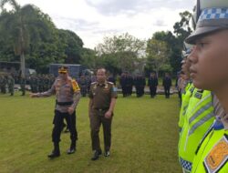 Polres Bangka Apel Gelar Pasukan Ketupat Menumbing