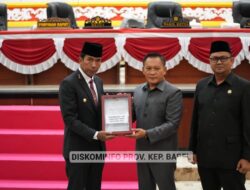 Catatan strategi DPRD Menjadi Bahan Perbaikan dan Koreksi Untuk Penyelenggaraan Pemprov Babel