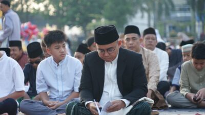 Wali Kota Molen Mengajak Jamaah Shalat Idul Fitri 1444 H Untuk Tidak Mengotori Hati