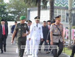 Pj Gubernur Suganda Pimpin Upacara Hardiknas 2023