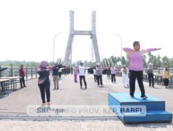 Pantau Gladi Bersih di Jembatan Emas, Pj Gubernur Suganda: Persiapan Sudah 90 Persen