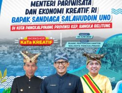Menteri Parekraf RI Inginkan FMF Di Kota Beribu Senyuman Diangkat Kedalam Kharisma Event Nusantara