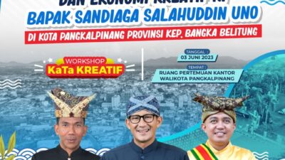 Menteri Parekraf RI Inginkan FMF Di Kota Beribu Senyuman Diangkat Kedalam Kharisma Event Nusantara