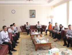 Temui Pj Gubernur Suganda, PGRI Kep. Babel Sampaikan Sejumlah Persoalan