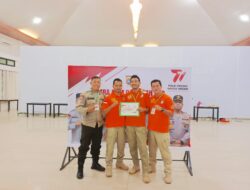 Tim Indentifikasi Polres Bangka Meraih Juara lomba Olah TKP