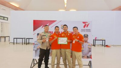 Tim Indentifikasi Polres Bangka Meraih Juara lomba Olah TKP