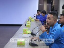 PMII Bangka dan Pangkalpinang Sampaikan Empat Tuntutan ke Pj Gubernur Suganda