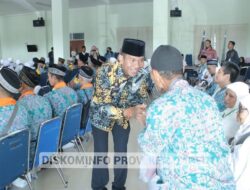 80 Calon Jemaah Haji Tambahan Asal Bangka Belitung Diberangkatkan