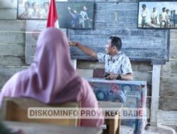 Pj Gubernur Suganda Kagumi Kisah, dan Sejarah Replika SD Muhammadiyah Laskar Pelangi