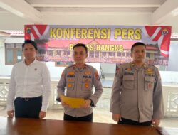 Polres Bangka Berhasil Ungkap Kasus Tindak Pidana “Perdagangan Orang dan Eksploitasi Seksual