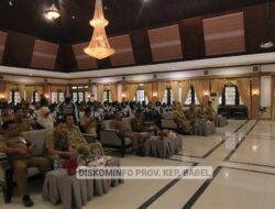 Pemprov. Kep. Babel Lepas 88 Atlet PORNAS XVI KORPRI ke Semarang