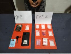 Tim Kibas Sat ResNarkoba Polres Bangka Mengungkapan Tindak Pidana Narkotika Jenis Ganja