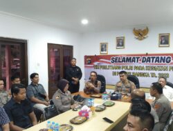Polres Bangka Terima Kunjungan Puslitbang Polri