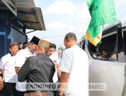 Pj Gubernur Suganda Bertakziah, Sampaikan Duka Cita Wafatnya Nico Plamonia