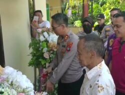 Kapolres Bangka Serahkan Kunci “Bedah Rumah”