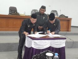 Rapat Paripurna Penyampaian Raperda dan Pembentukan Pansus DPRD Kabupaten Bangka