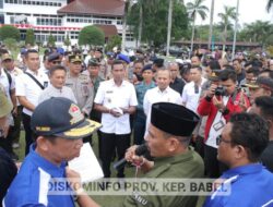 Herman Suhadi Dan Fokopimda Terima Aksi Damai Nelayan