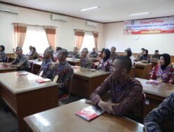 Sekda Naziarto Berikan Motivasi Kepada Paskibraka Kep. Babel 2023