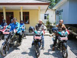 Wako Molen Serahkan Kendaraan Dinas Berupa 13 Unit Sepeda Motor dan 1 Unit Mobil Kepada Tenaga Penyuluh Pertanian