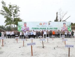 10.000 Pohon Ditanam Serentak, Pj Gubernur Apresiasi Program Polri