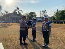 Polres Bangka Gelar Upacara PTDH