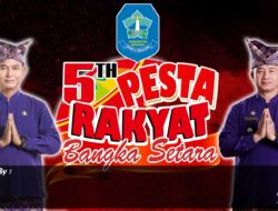 Pemkab Bangka Gelar Pesta Rakyat Bangka Setara Kabupaten Bangka tahun 2023 