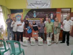 Molen Serahkan Bantuan Beras Kepada 1.027 Warga di Kecamatan Pangkalbalam
