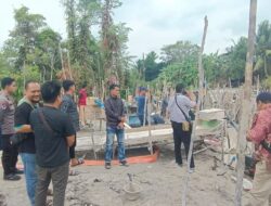 Unit Tipidter Polres Bangka Kroscek TI di Alur Sungai Kuday