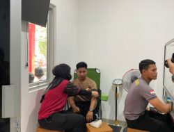 Seksi Humas Polres Bangka Laksanakan kegiatan Bakti Kesehatan Donor Darah