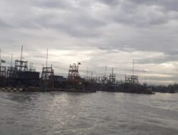 IUP PT Timah Di Laut Dihajar Puluhan Ponton Ilegal