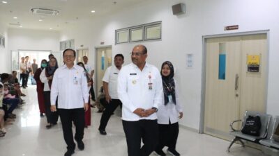 Pj Gubernur Safrizal Meninjau Kualitas Pelayanan Kesehatan RSUD Dr. (H.C) Ir.Soekarno 