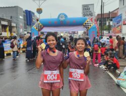 Meski Diguyur Hujan, Ribuan Peserta Tetap Antusias Kejar Garis Finis Babel Run 2023
