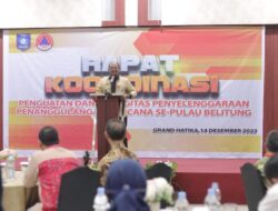 Pj Gubernur Safrizal: Penanggulangan Bencana Harus Terkoordinasi dan Terencana