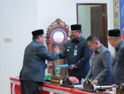 Pj Gubernur Safrizal Rapat Paripurnan Keputusan 2 Raperda dan 1 Rekomendasi 