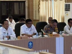 Pj Bupati Bangka Rapat Secara Virtual dengan Mendagri Tito Bahas Inflasi