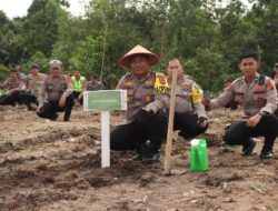 Kapolres Bangka ; Penanaman Pohon Semoga Bermanfaat untuk Masyarakat
