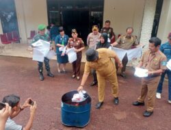 KPU Bangka Musnahkan Surat Suara 