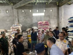 Kapolres Bangka beserta Forkopimda Bangka Cek Ketersediaan Stok Bahan Pokok 