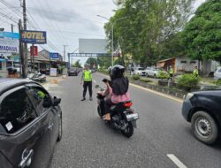 Polres Bangka Lakukan Pengaman dan Pengaturan di Pasar Ramadhan