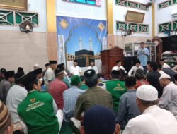 Safari Ramadhan Ke Masjid Al-Hasanah Yang Sedang Dibangun, Pemkot Pangkalpinang Berikan Bantuan Dana Hibah