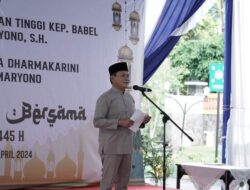 H.Herman Suhadi Buka Puasa Bersama Sekaligus Pengantar Tugas Kajati Babel
